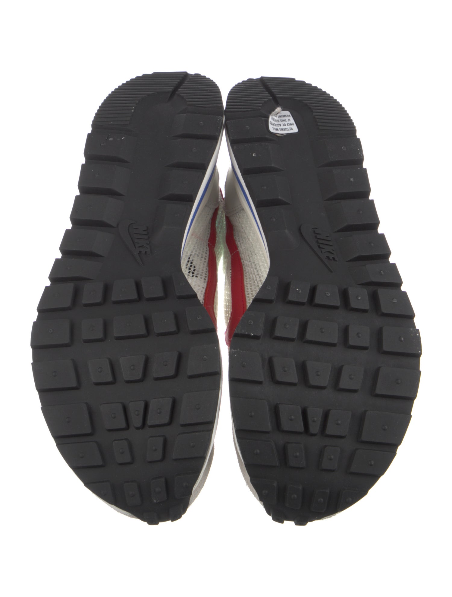 Sacai x Nike Mesh Printed Athletic Sneakers